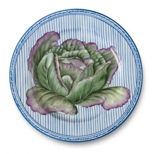 Alberto Pinto Potager Blue Buffet Plate / 5