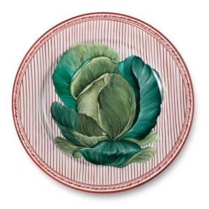 Alberto Pinto Potager Red Buffet Plate / 3