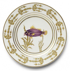 Alberto Pinto Or Des Mers Buffet Plate - Fish / 1