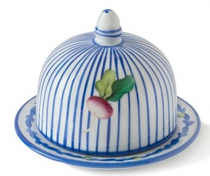 Alberto Pinto Potager Blue Butter Dish