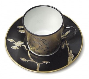 Alberto Pinto Vieux Kyoto Coffee Cup & Saucer