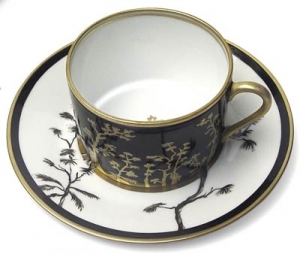 Alberto Pinto Vieux Kyoto Tea Cup & Saucer