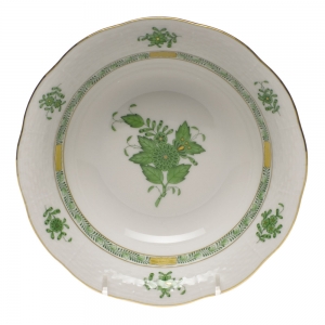 Herend Chinese Bouquet Green Oatmeal Bowl