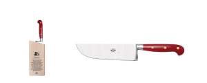 Berti Insieme Red Lucite Handle Pesto Knife