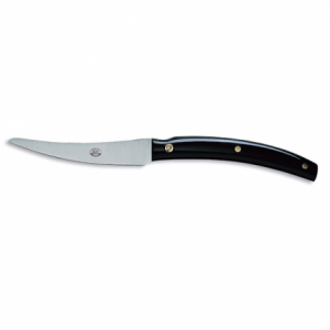 Berti Convivio Steak Knives / Set 6 - Black Lucite Handle