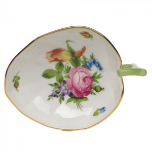 Herend Leaf Tray - Flower 1