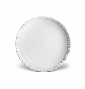 L'Objet Corde White Dinner Plate