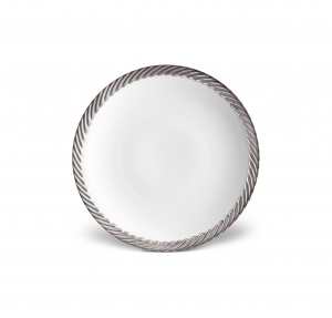 L'Objet Corde Platinum Dessert Plate