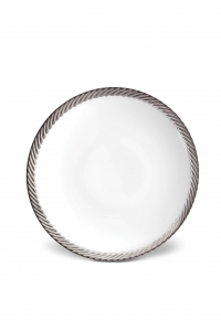 L'Objet Corde Platinum Soup Plate