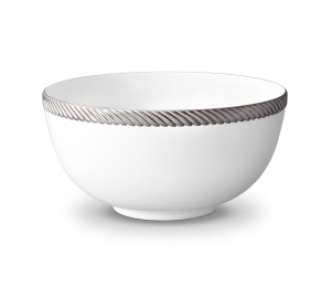 L'Objet Corde Platinum Serving Bowl Large