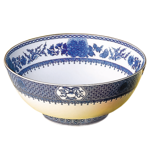 Mottahedeh Imperial Blue Round Salad Bowl