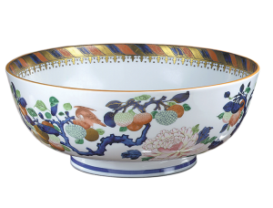 Mottahedeh Bassett Hall Bowl with Stand