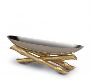 L'Objet Bambou Serving Boat - Small