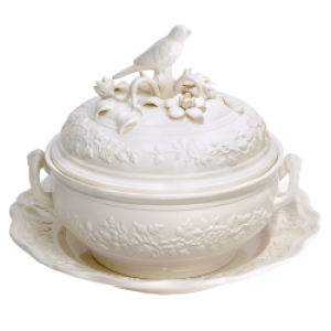 Mottahedeh Bird Tureen and Stand