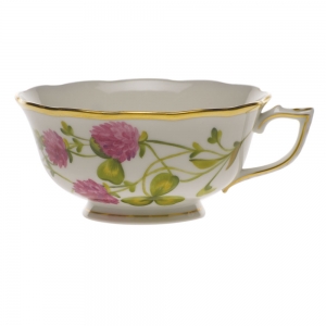 Herend American Wildflower Red Clover Tea Cup - 8oz.