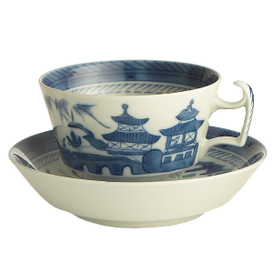 Mottahedeh Blue Canton Large Cup & Saucer