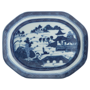 Mottahedeh Blue Canton  Platter /Small - 12.25"