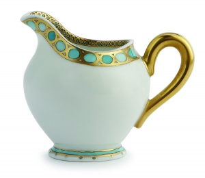 Haviland Parlon  Syracuse Turquoise Creamer