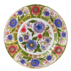 Royal Crown Derby Imari Accents Kyoto Garden Accent Plate