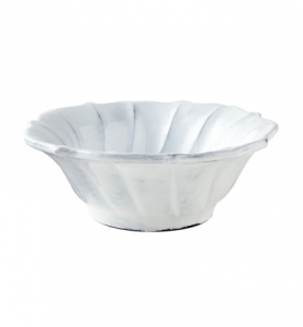 Incanto White Ruffle Cereal Bowl