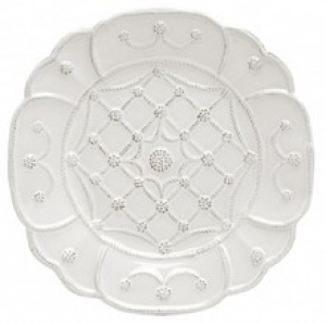 Juliska Jardins du Monde Whitewash Villandry Dessert/Salad Plate