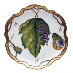 Anna Weatherley Wildberry Lavender Bread & Butter Plate