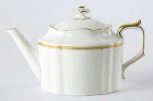 Royal Crown Derby Darley Abbey Pure Gold Teapot - Small