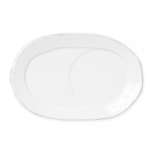 Vietri Lastra Linen Oval Tray