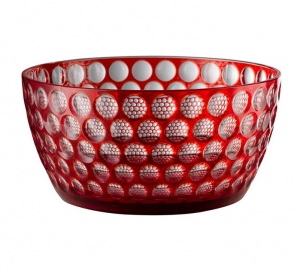 Mario Luca Giusti Lente Snack / Cereal Bowl - Red / Set 6