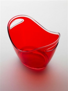 Mario Luca Giusti Champagne Basket - Red