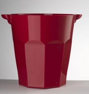 Mario Luca Giusti Portabottiglia Wine / Ice Bucket - Red