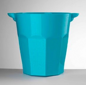 Mario Luca Giusti Portabottiglia Wine / Ice Bucket - Turquoise