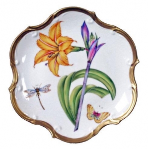 Anna Weatherely Bouquet Of Flowers Salad Plate