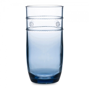 Juliska Isabella Acrylic Blue Large Beverage - 18 oz.