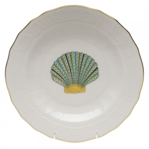 Herend Aquatic Mussel Dessert Plate