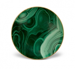 L'Objet Malachite Small Dish