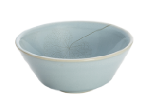 Mottahedeh Leaf Blue Haze Fruit Bowl