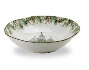 Arte Italica Natale Pasta/Soup Bowl - 9"