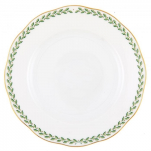 Herend Green Laurel Salad Plate - 7.5"