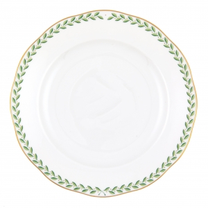 Herend Green Laurel Dessert Plate - 9"