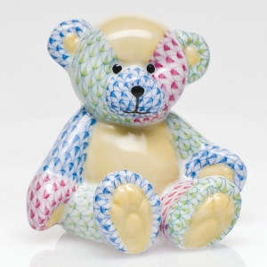 Herend Patchwork Small Teddy Bear