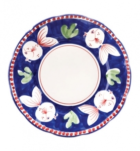 Vietri Campagna Pesce Dinner Plate