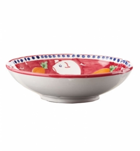 Vietri Campagna Porco Coupe Pasta Bowl