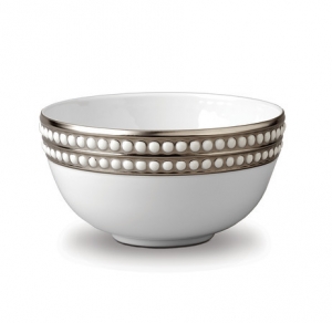 L'Objet Perlee Platinum Cereal Bowl