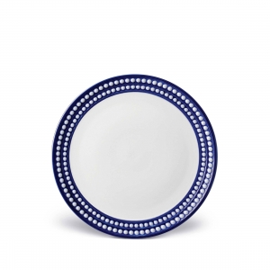 L'Objet Perlee Bleu Dessert Plate