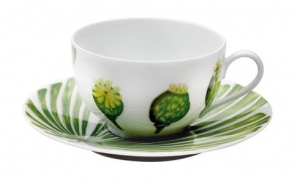 Ikebana Tea Cup & Saucer