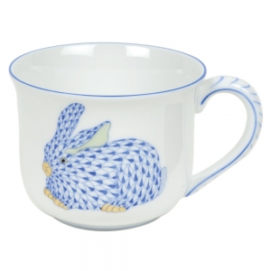 Herend Baby Mug w/ Bunny - Blue