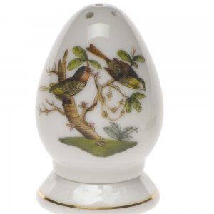 Herend Rothschild Bird Salt Shaker Multi Hole2.5"H