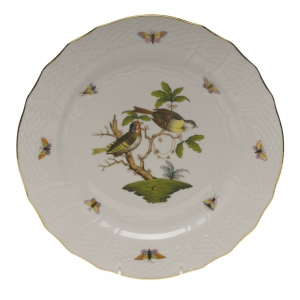 Herend Rothschild Bird Service Plate - Motif 11 11"D