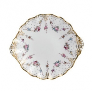 Royal Crown Derby Royal Antionette Cake Plate